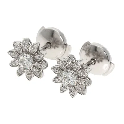 Pre-owned Tiffany & Co Platinum 950 Stud Earrings () In Multi