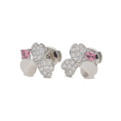 Pre-owned Tiffany & Co Platinum 950 Stud Earrings () In Silver