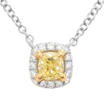 Pre-owned Tiffany & Co Platinum 950 Yellow Gold (18k) Necklace ()