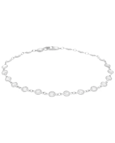 TIFFANY & CO TIFFANY & CO. PLATINUM DIAMOND 2.30CTW ELSA PERETTI DIAMONDS BY THE YARD  STATION BRACELET (AUTHENTI