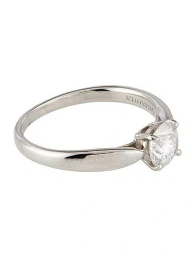 Pre-owned Tiffany & Co Platinum Diamond Harmony Engagement Ring In Multi