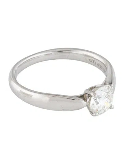 Pre-owned Tiffany & Co Platinum Diamond Harmony Engagement Ring In Multi
