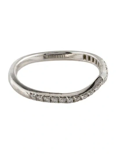 Pre-owned Tiffany & Co Platinum Diamond Soleste V Ring In Multi