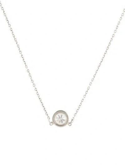 Pre-owned Tiffany & Co Platinum Diamonds By The Yard® Pendant Necklace, 17" In Multi