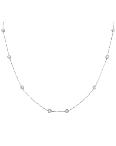 Pre-owned Tiffany & Co . Platinum Necklace (authentic Pre-loved) In Metallic