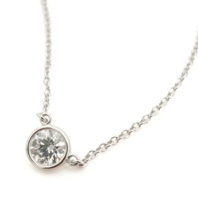 Pre-owned Tiffany & Co Platinum Necklace () In Silver