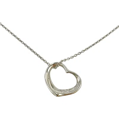 Pre-owned Tiffany & Co Platinum Necklace () In Silver