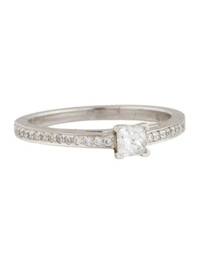 Pre-owned Tiffany & Co Platinum Novo Diamond Engagament Ring In Multi