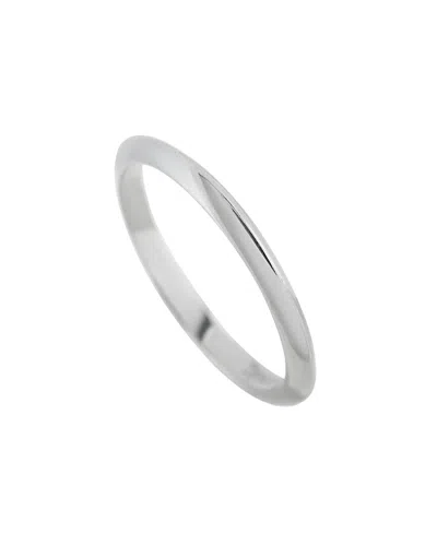 Tiffany & Co . Platinum Ring (authentic Pre-loved) In Metallic