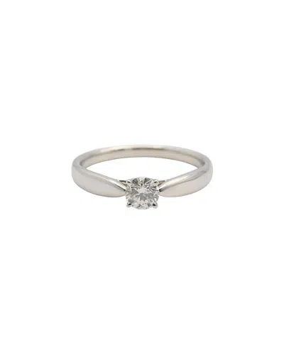 Pre-owned Tiffany & Co Platinum  Harmony Diamond Ring (authentic Pre-loved)