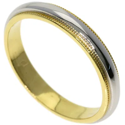 Pre-owned Tiffany & Co Platinum Yellow Gold Platinum 950 Yellow Gold (18k) Band Ring ()