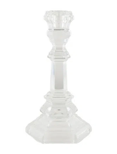 Pre-owned Tiffany & Co Plymouth Candlestick In Transparent