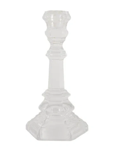 Pre-owned Tiffany & Co Plymouth Candlestick In Transparent