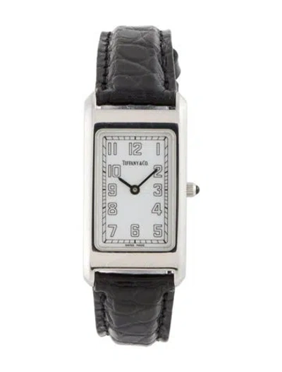 Pre-owned Tiffany & Co Portfolio Watch In Multi