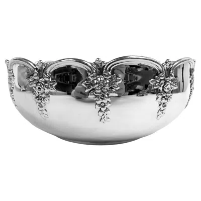 Pre-owned Tiffany & Co Pretty Antique Tiffany Edwardian Sterling Silver Bowl