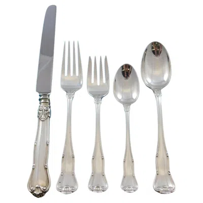 Pre-owned Tiffany & Co Provence By . Sterling Silver Flatware Set 12 Service 61 Pcs Dinner