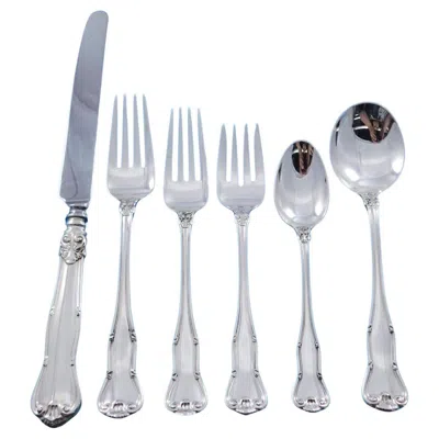 Pre-owned Tiffany & Co Provence By . Sterling Silver Flatware Set 8 Service 52 Pcs Dinner