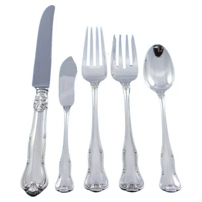 Pre-owned Tiffany & Co Provence By . Sterling Silver Flatware Set Service 47 Pcs Luncheon