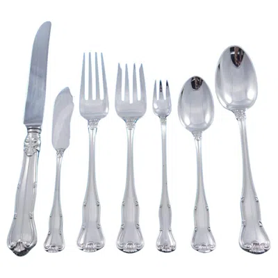 Pre-owned Tiffany & Co Provence By . Sterling Silver Flatware Set Service 87 Pcs Luncheon