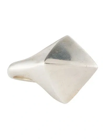 Pre-owned Tiffany & Co Pyramid Cocktail Ring In Multi