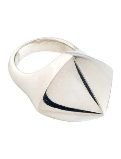 Pre-owned Tiffany & Co Pyramid Cocktail Ring In Multi