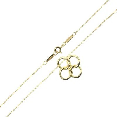Pre-owned Tiffany & Co Quadrifoglio Gold (18k) Necklace () In Multi