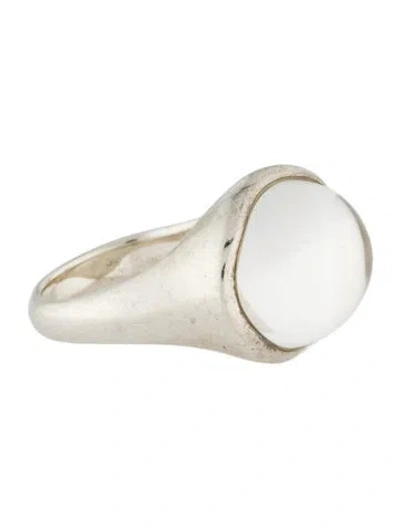 Pre-owned Tiffany & Co Quartz Cabochon Ring In Multi