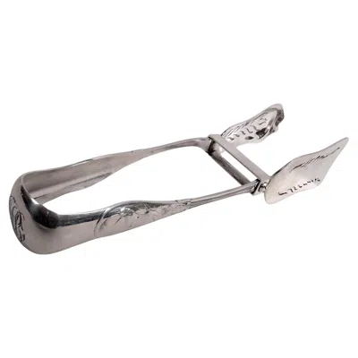 Pre-owned Tiffany & Co Rare Tiffany Japanese Sterling Silver Asparagus Tongs
