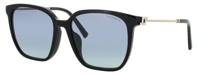 Tiffany & Co . Rectangular Sunglasses For Women In Black