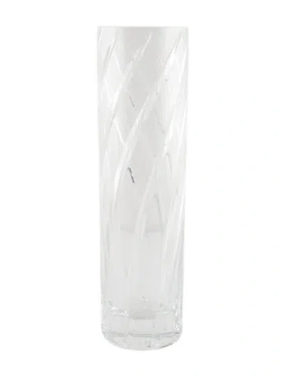 Pre-owned Tiffany & Co Reeds Bud Vase In Transparent