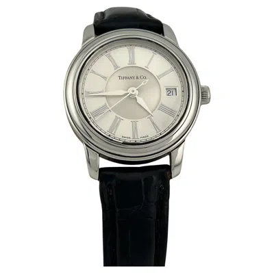 Pre-owned Tiffany & Co . Resonator 27mm Silver Dial Stainless Steel Watch In Multi