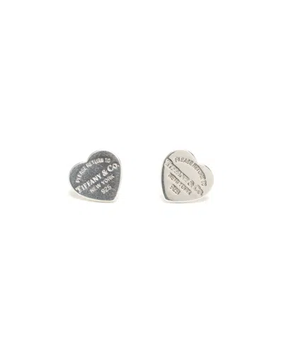 Tiffany & Co Return To Love Heart Earrings In Pattern