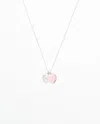 Tiffany & Co Return To Mini Double Heart Pendant Necklace In Metallic