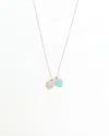 Tiffany & Co Return To Mini Double Heart Pendant Necklace