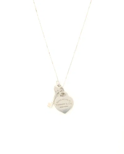 Tiffany & Co Return To Tiffany Key Necklace In Purple
