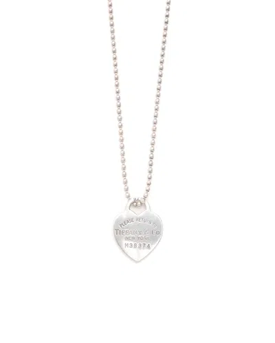 Tiffany & Co Return To Tiffany Long Necklace In Gray