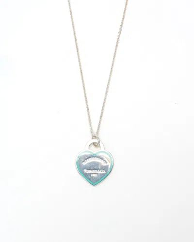 Tiffany & Co Return To Tiffany Necklace In Silver