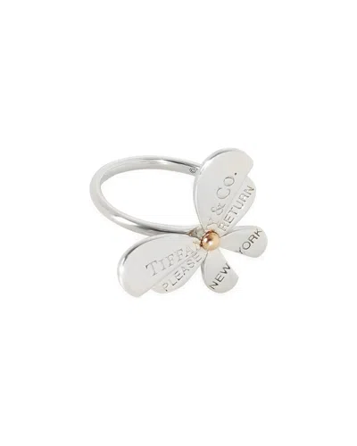 TIFFANY & CO TIFFANY & CO. RETURN TO TIFFANY SILVER RING (AUTHENTIC PRE-LOVED)