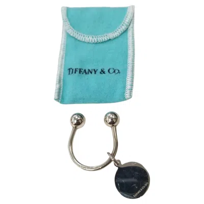 Pre-owned Tiffany & Co 'return To Tiffany' Sterling Silver Key Ring In Multi