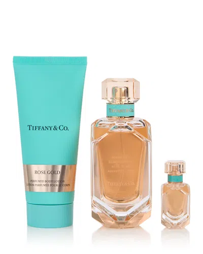 Tiffany & Co Rose Gold Eau De Parfum For Women Prestige Gift Set ($228 Value) In Multi