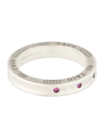Pre-owned Tiffany & Co Sapphire 1837 Band In Multi