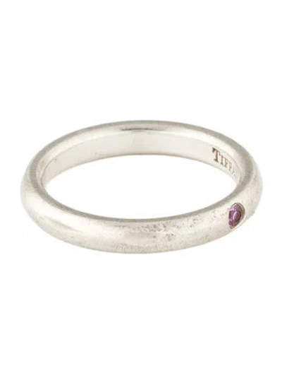 Pre-owned Tiffany & Co Sapphire Stacking Band In Multi