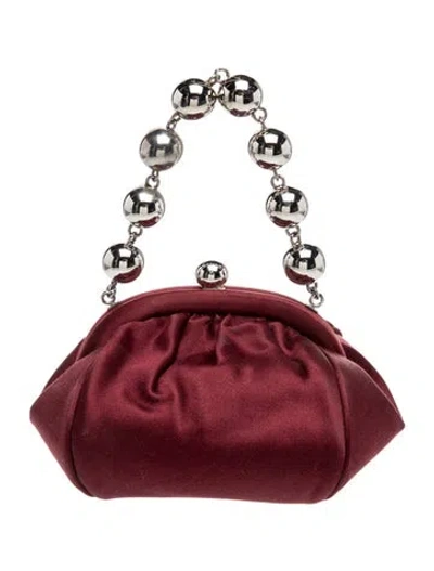 Pre-owned Tiffany & Co Satin Evening Bag In Black