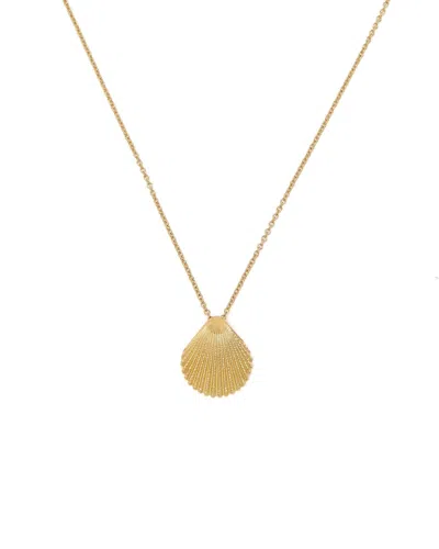 Tiffany & Co Shell 18kt Gold Necklace