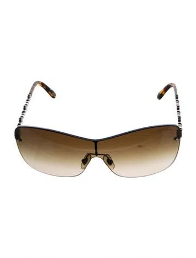 Pre-owned Tiffany & Co Shield Gradient Sunglasses In Multi
