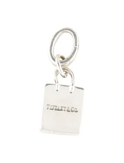 Pre-owned Tiffany & Co Shopping Bag Charm In Multi