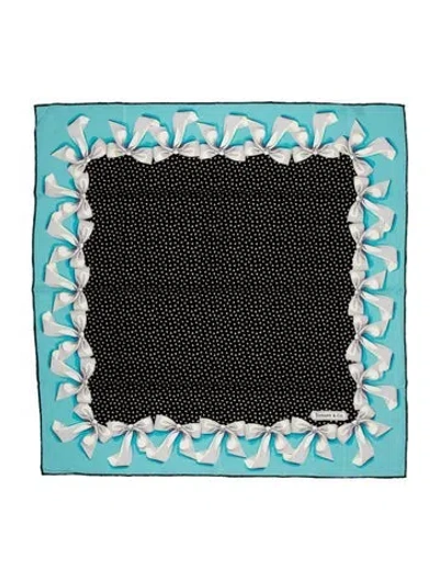 Pre-owned Tiffany & Co Silk Printed Scarf In Multi