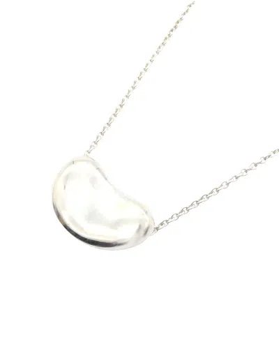 Tiffany & Co . Silver Bean Necklace (authentic Pre-loved)
