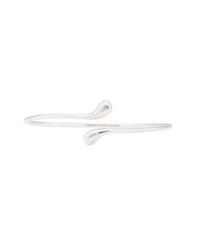 Tiffany & Co . Silver Elsa Peretti Teardrop Bangle (authentic Pre-loved)