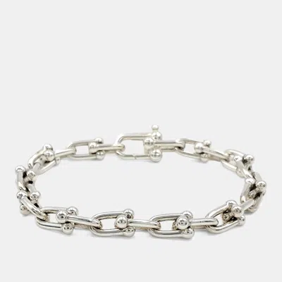 Pre-owned Tiffany & Co Silver Hardware Link Bracelet